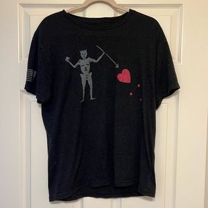 Black rifle coffee company, Black beard logo tshirt. Size Large